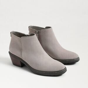New Sam Edelman Pryce Ankle Bootie in Putty Suede Women's Size 10